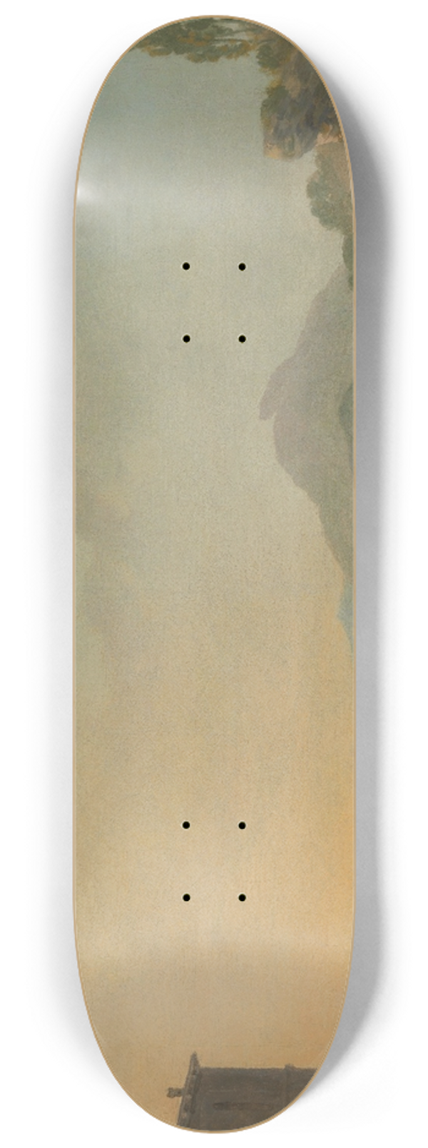 Richard Wilson - Ciceros Villa and the Gulf of Pozzuoli 8.25 inch art skate deck