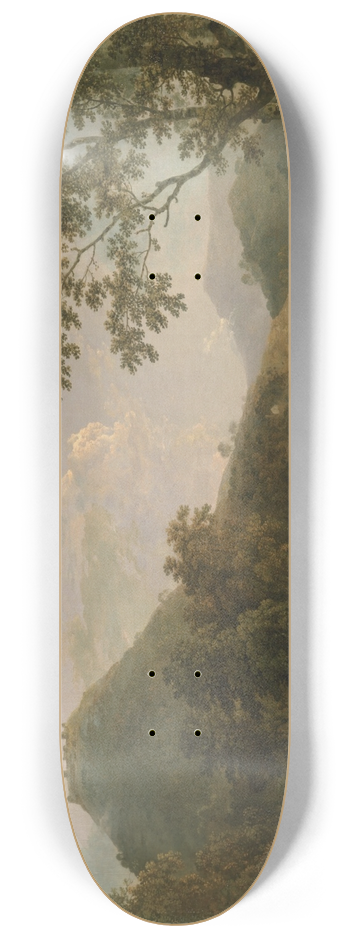 Richard Wilson - Dinas Bran from Llangollen 8.25 inch art skate deck