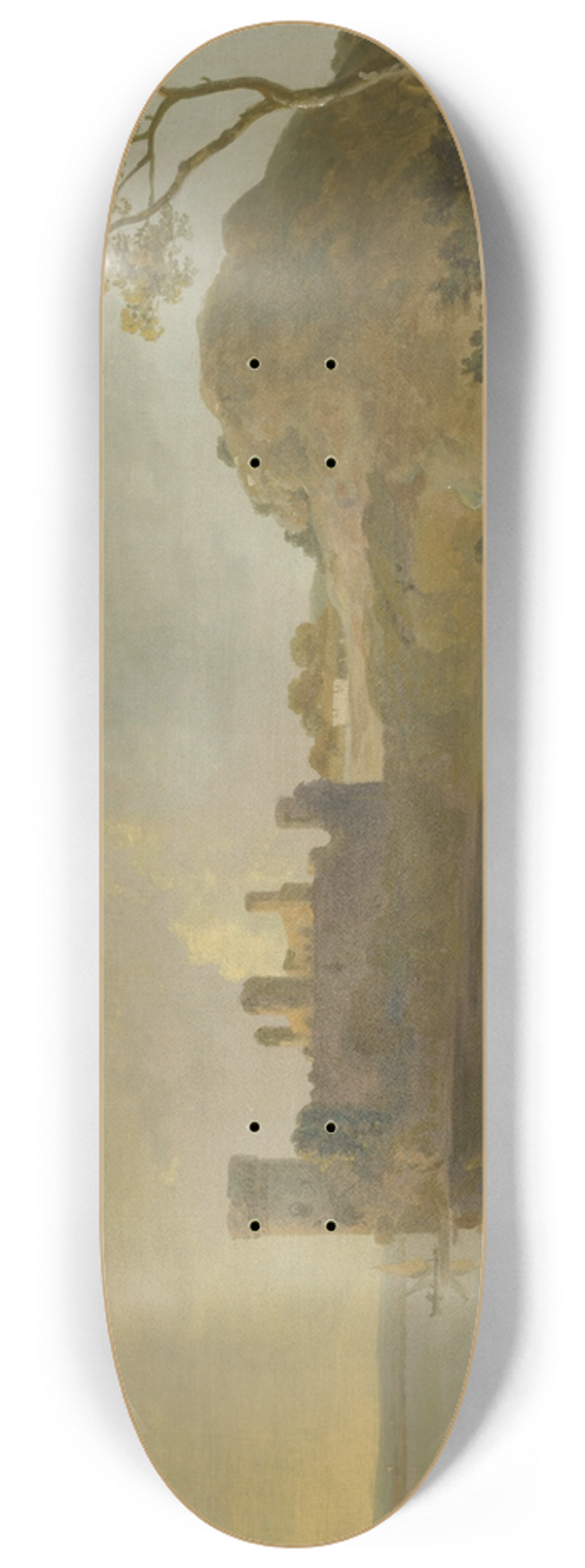 Richard Wilson - Summer Evening (Caernarvon Castle) 8.25 inch art skate deck