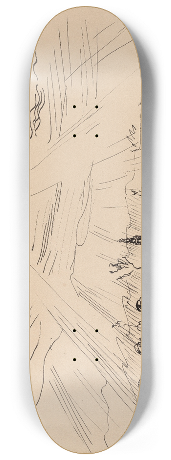 Rik Wouters - Landscape near Amersfoort 8.25 inch art skate deck