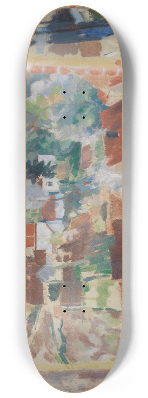 Rik Wouters - Open Window on Bosvoorde 8.25 inch art skate deck