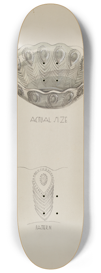 Roberta Elvis - Bowl 8.25 inch art skate deck