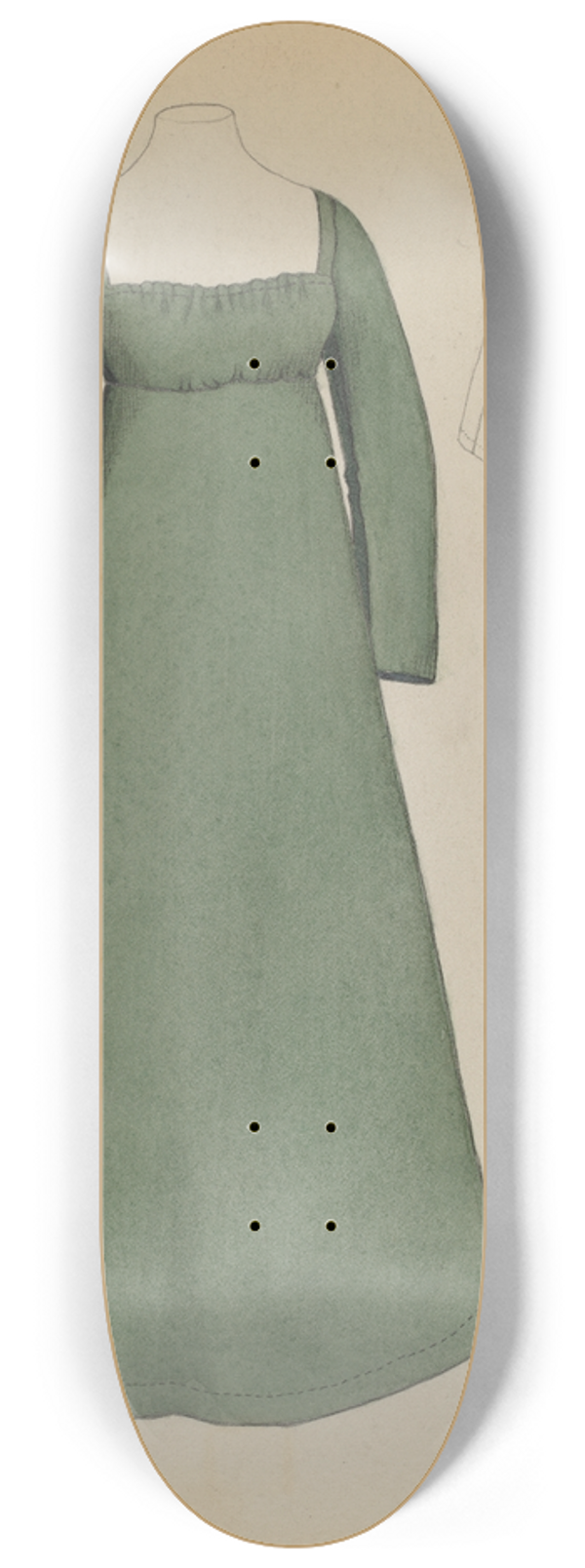 Roberta Spicer - Dress 8.25 inch art skate deck