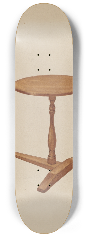 Robert Brigadier - T-base Candle Stand 8.25 inch art skate deck