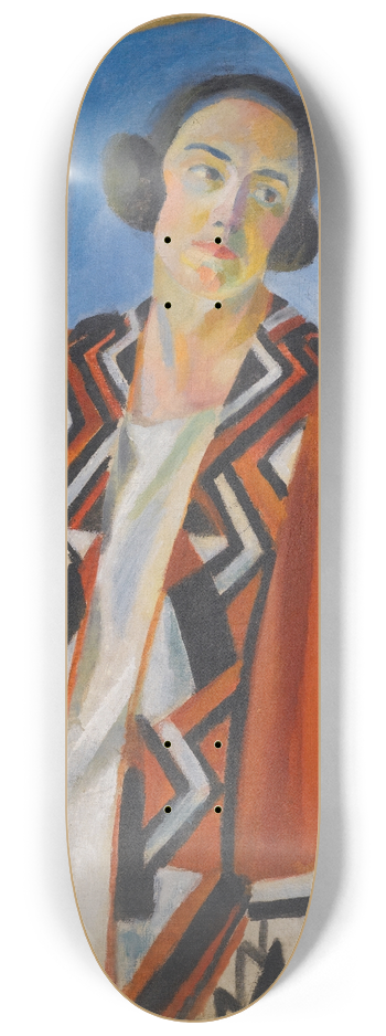 Robert Delaunay - Portrait De Hlne Marre 8.25 inch art skate deck
