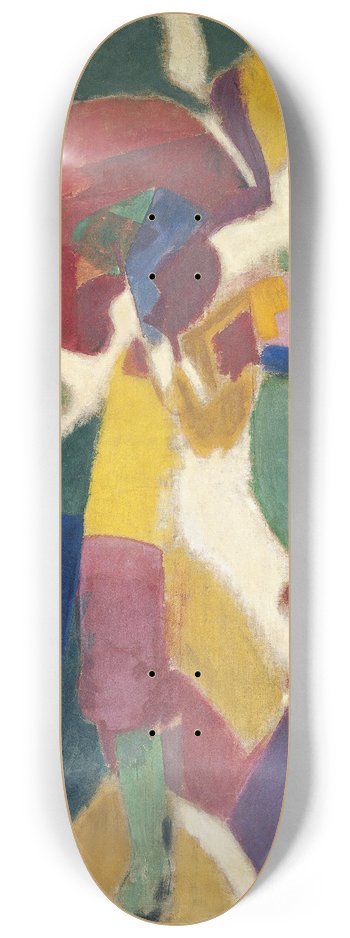 Robert Delaunay - Woman with a Parasol 8.25 inch art skate deck