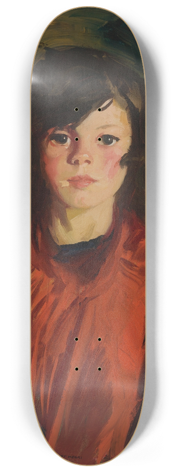 Robert Henri - Mary Ann (Mollie) 8.25 inch art skate deck