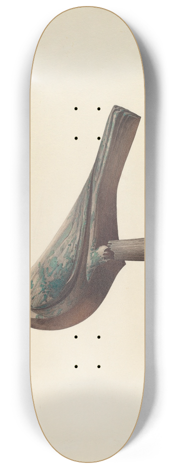 Robert Pohle - Carved Bird, Garden Decoration 8.25 inch art skate deck