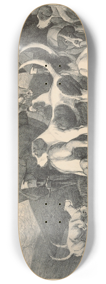 Robert Polhill Bevan - The Meet 8.25 inch art skate deck
