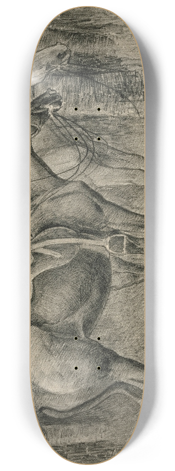 Robert Polhill Bevan - Who-o-p! 8.25 inch art skate deck