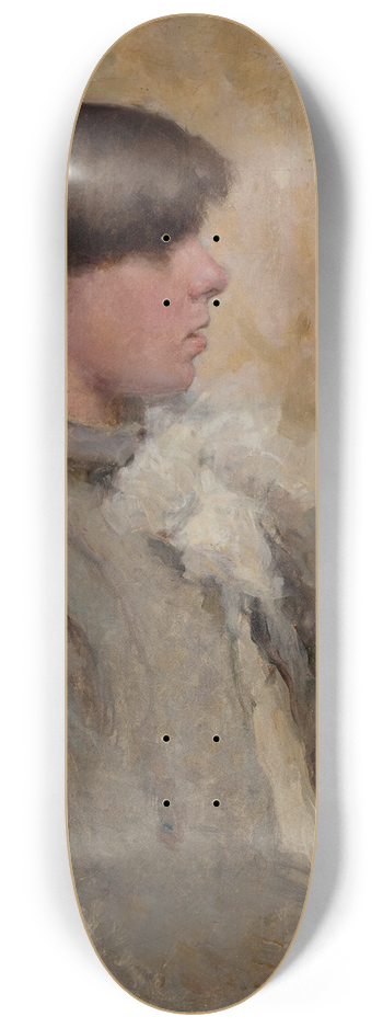 Robert Reid - Portrait of a Boy 8.25 inch art skate deck