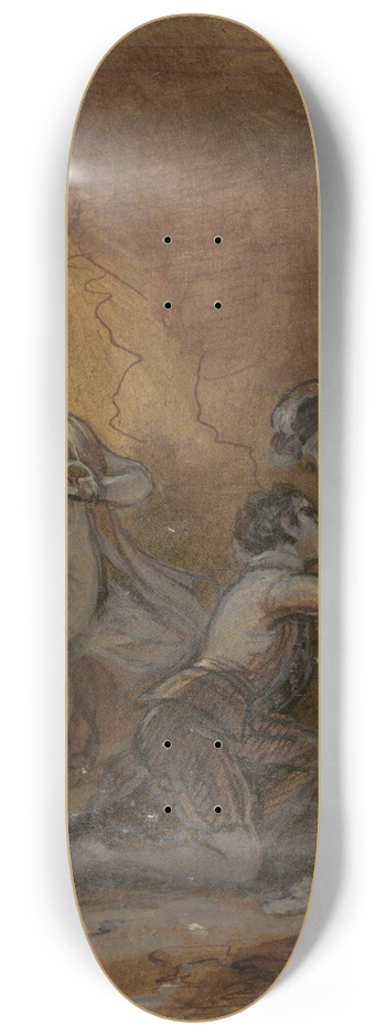 Robert Smirke - Ferdinand Reunited with his Father 8.25 inch art skate deck