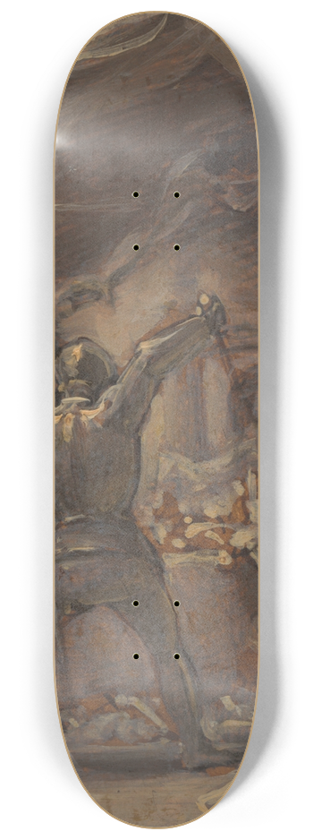 Robert Smirke - One from Illustrations to Shakespeare 8.25 inch art skate deck