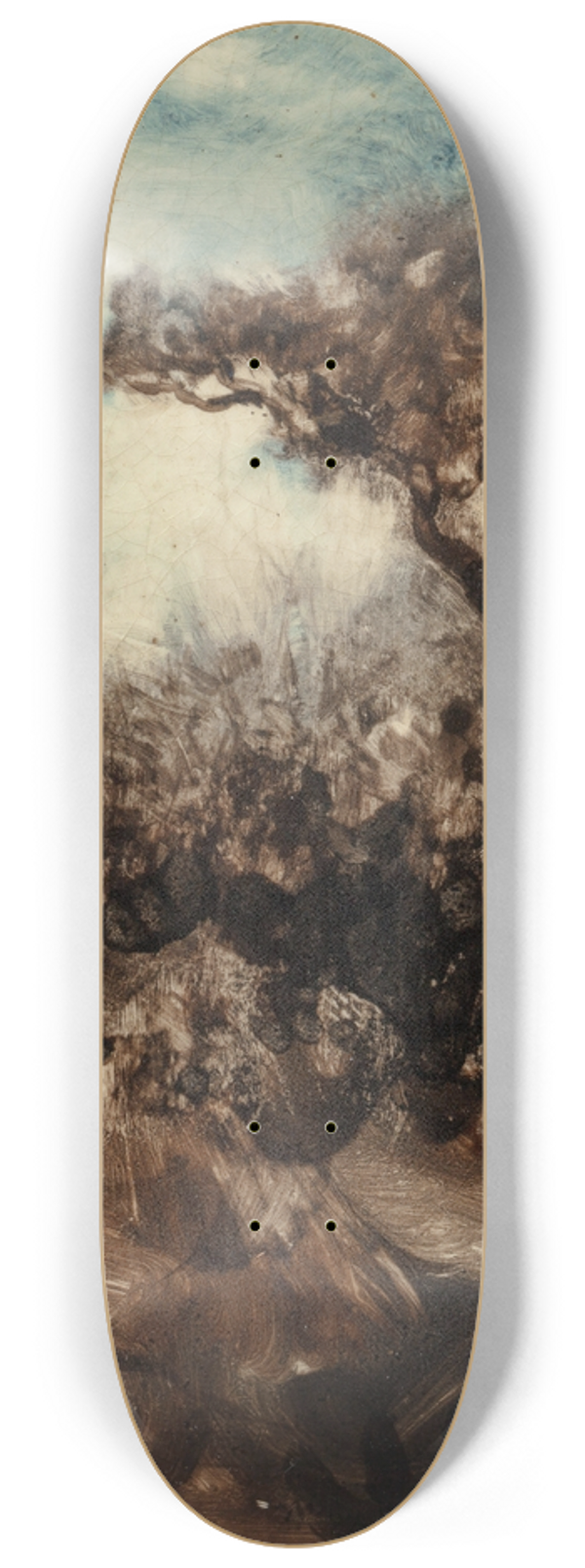 Robert Swain Gifford - Figure in Tree 8.25 inch art skate deck