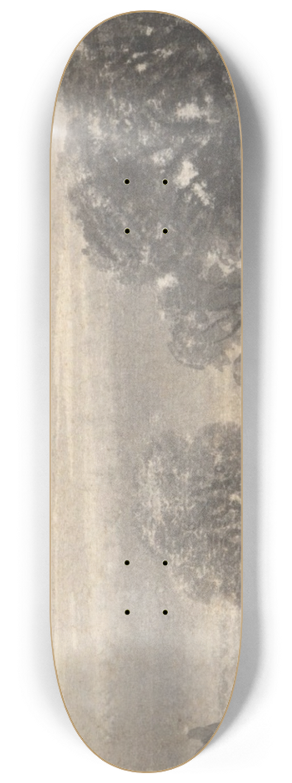 Robert Walter Weir - Landscape Trees 8.25 inch art skate deck