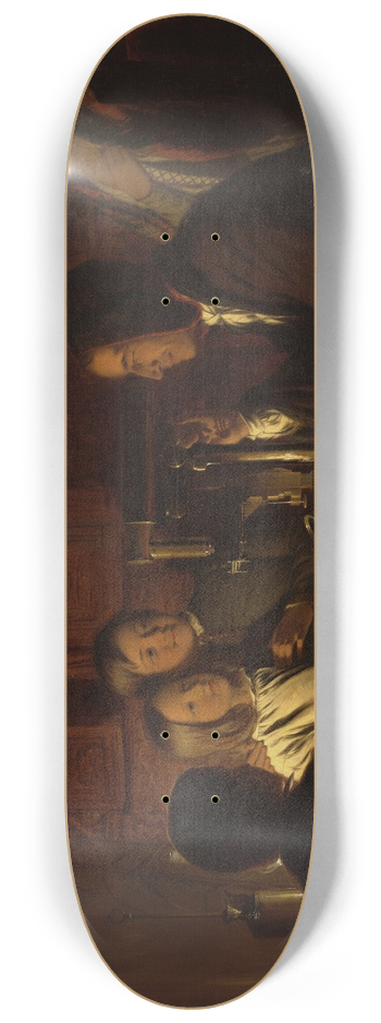 Robert Walter Weir - TheMicroscope 8.25 inch art skate deck