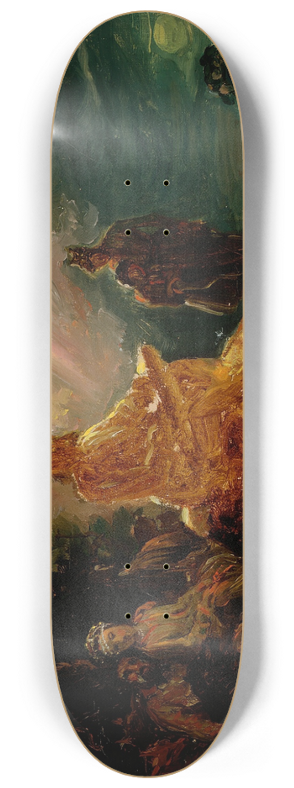 Robert Wilhelm Ekman - Vinminens Call, Sketch 8.25 inch art skate deck