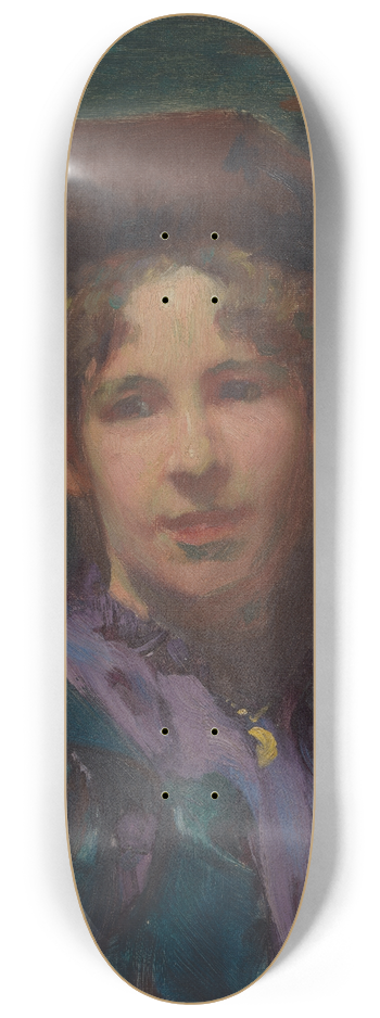 Robert William Vonnoh - Bessie Potter Vonnoh 8.25 inch art skate deck