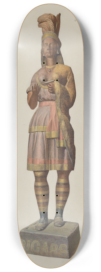 Robert W.R. Taylor - Indian Woman 8.25 inch art skate deck