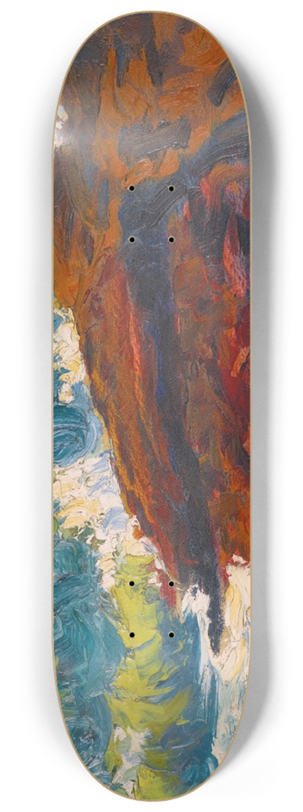 Roderic O'Conor - Seascape 8.25 inch art skate deck