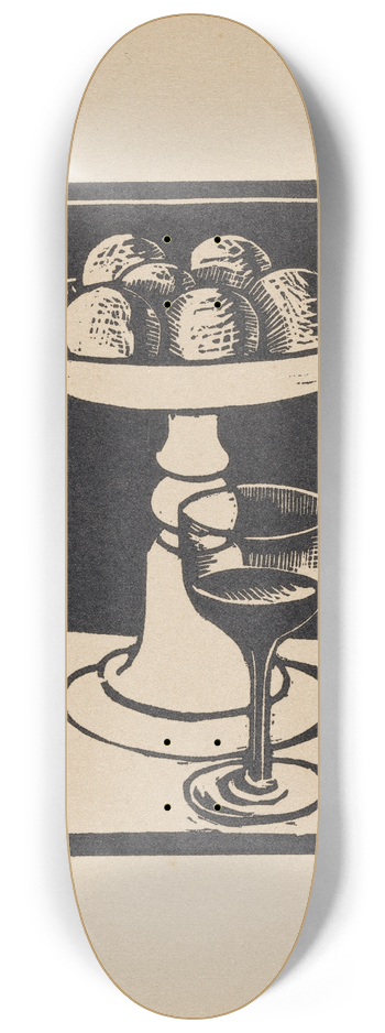 Roger Fry - Dessert 8.25 inch art skate deck