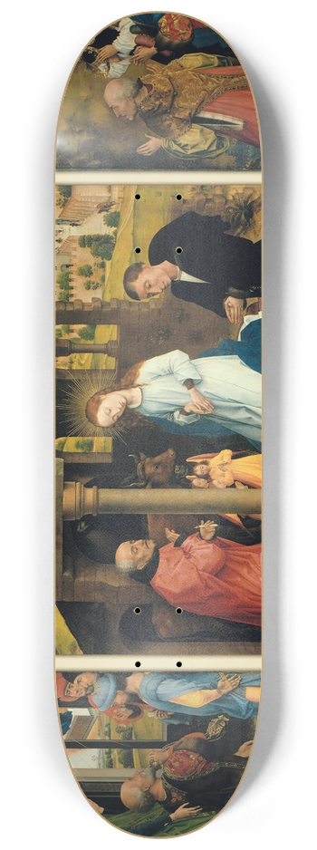 Rogier van der Weyden - The Middelburg Altar 8.25 inch art skate deck