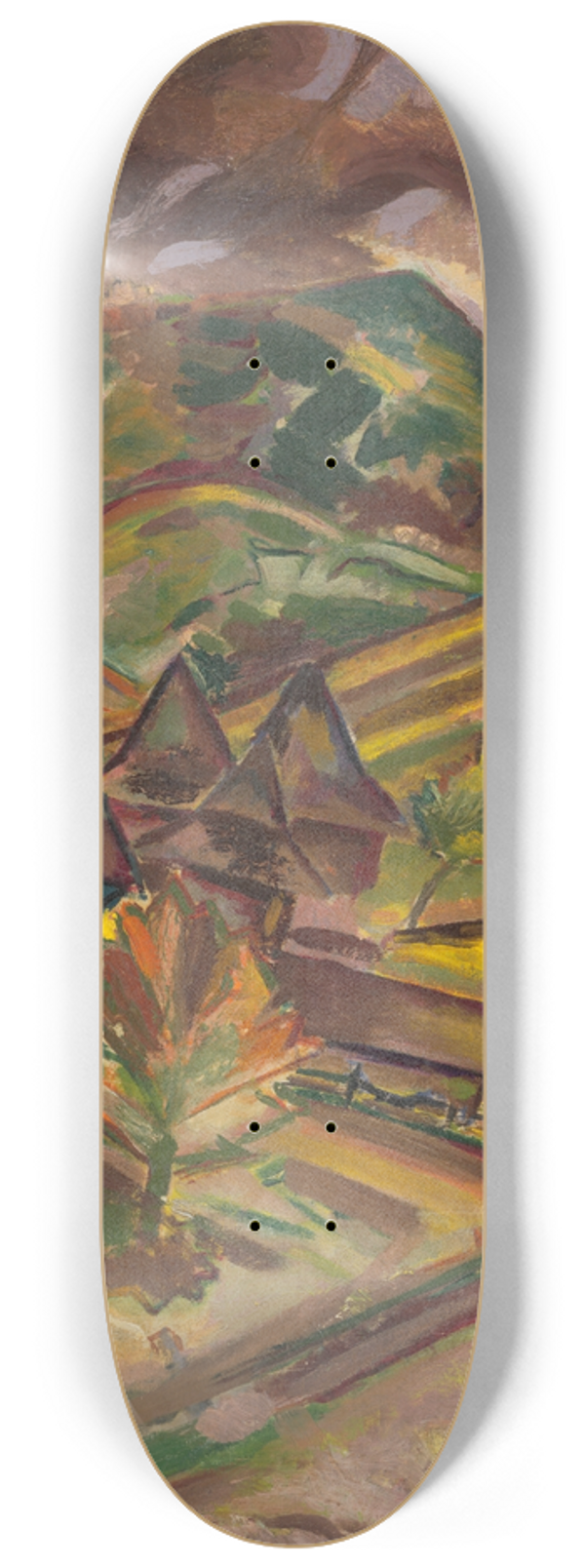 Arnold Peter Weisz-Kubnan - Z Lunej 8.25 inch art skate deck