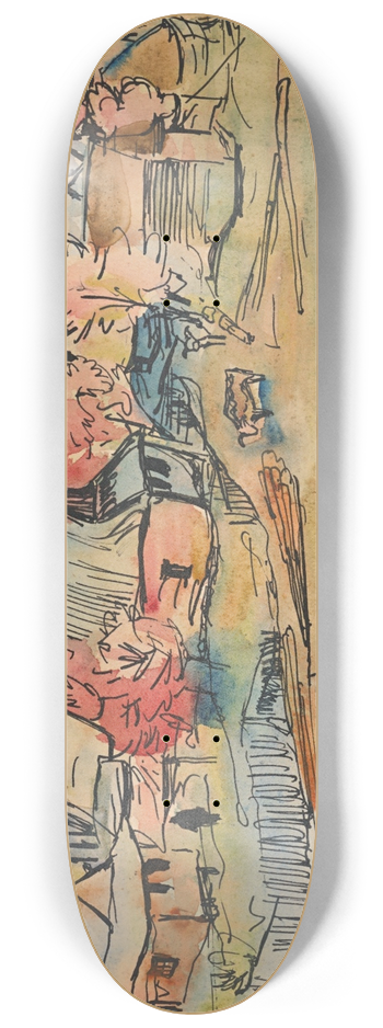 Arnold Peter Weisz-Kubnan - Zskalie 8.25 inch art skate deck