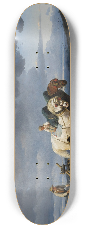 Rosa Bonheur - Le Labourage 8.25 inch art skate deck