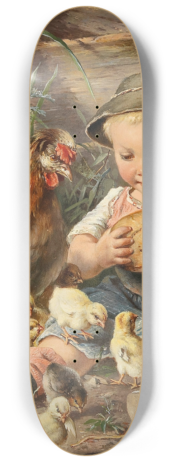 Rosa Schweninger - Zudringliche Gste 8.25 inch art skate deck