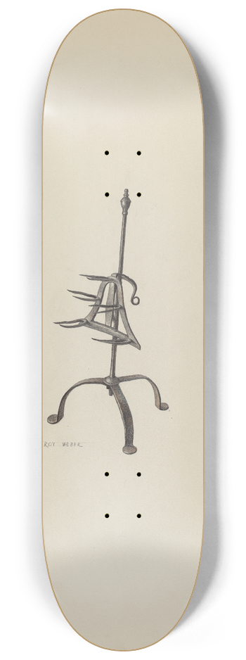 Roy Weber - Trivet 8.25 inch art skate deck