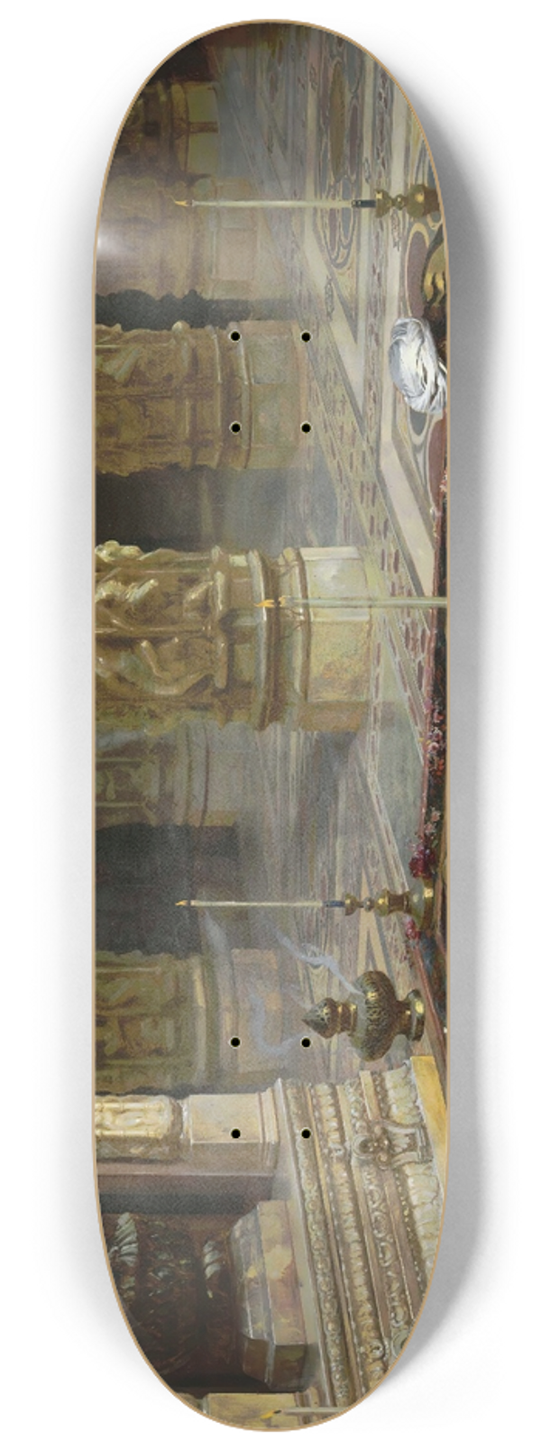 Rudolf Ernst - Honoring the Tiger 8.25 inch art skate deck