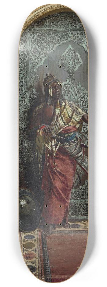 Rudolf Ernst - Nubian Guard 8.25 inch art skate deck