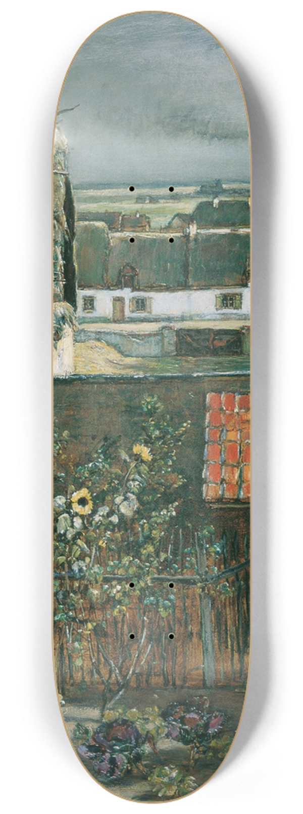 Rudolf Ribarz - Bretonische Landschaft 8.25 inch art skate deck