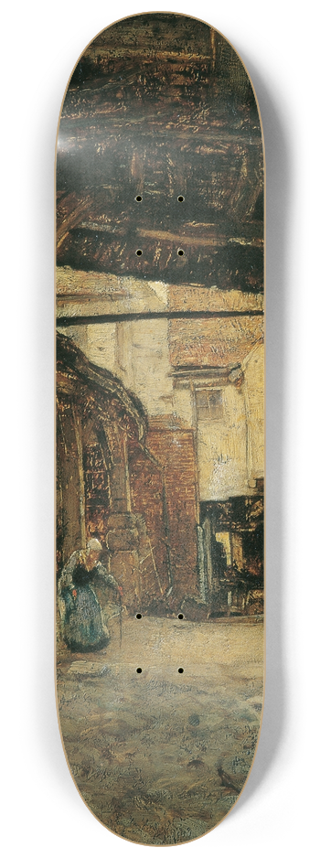 Rudolf Ribarz - Hof 8.25 inch art skate deck