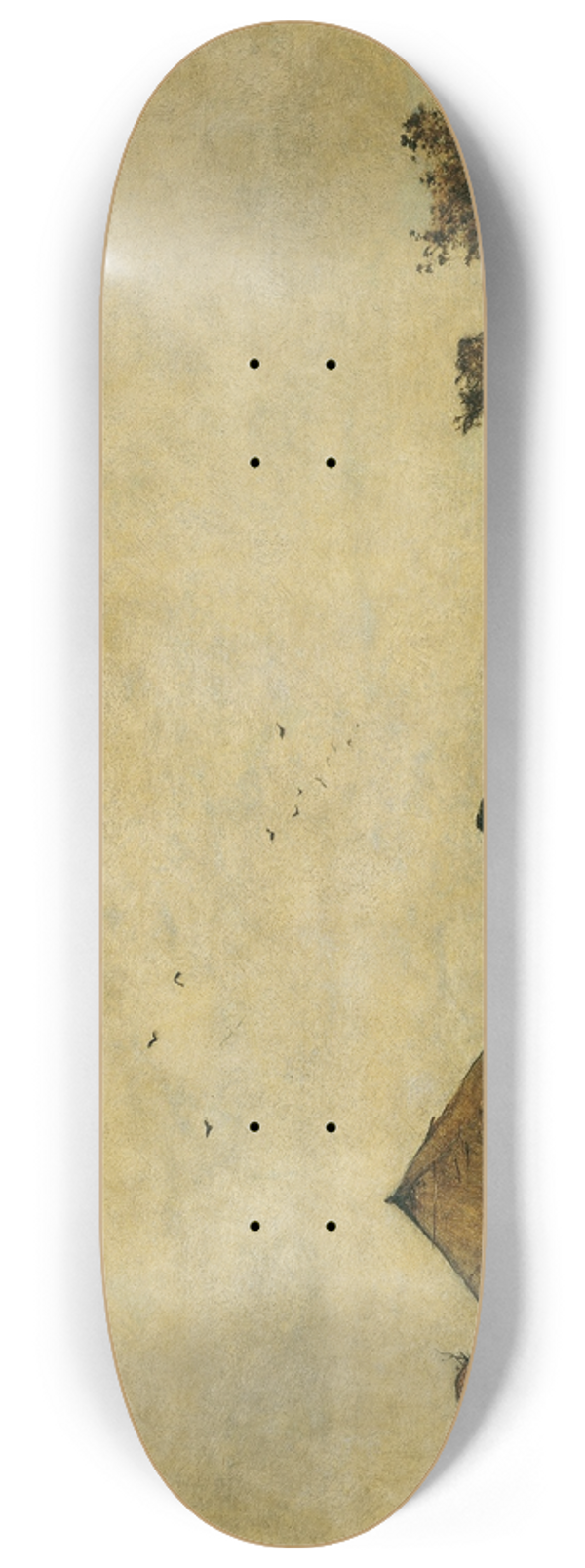 Rudolf Ribarz - Hollndische Landschaft 8.25 inch art skate deck