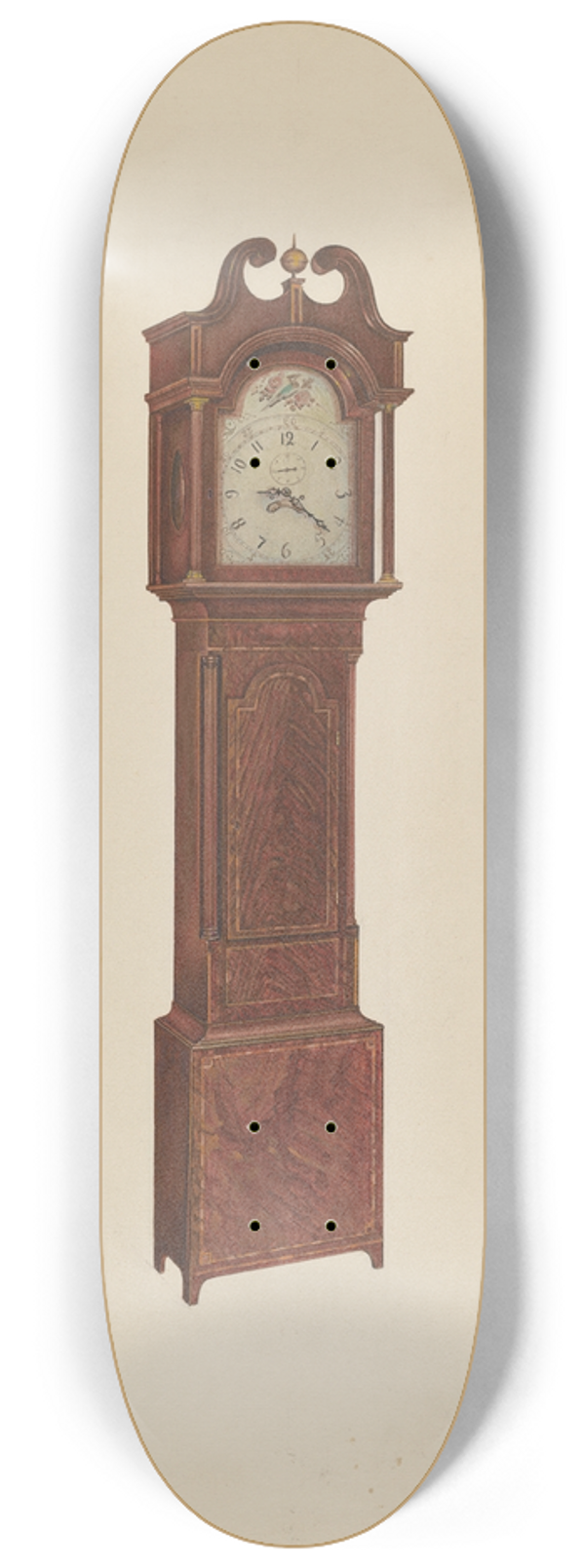 Arsen Maralian - Tall Clock 8.25 inch art skate deck