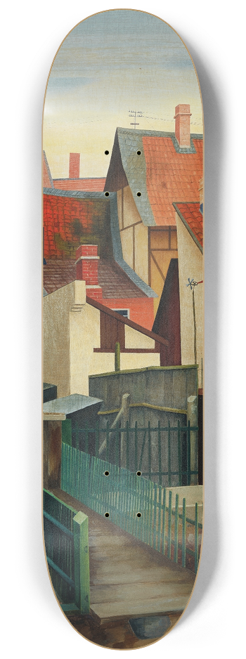 Rudolf Wacker - An der Abzucht (in Goslar) 8.25 inch art skate deck