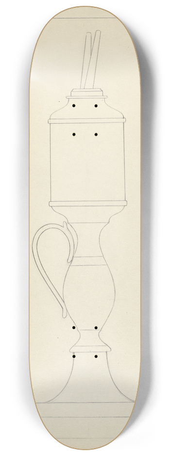 Ruth Bialostosky - Lamp 8.25 inch art skate deck