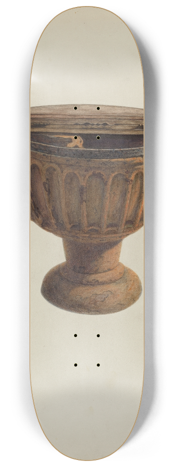 Ruth Buker - Baptismal Font 8.25 inch art skate deck