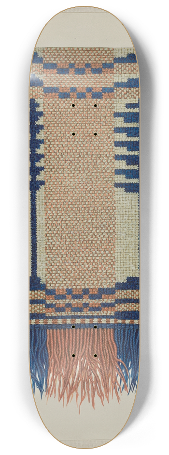 Ruth M. Barnes - Coverlet Detail 8.25 inch art skate deck