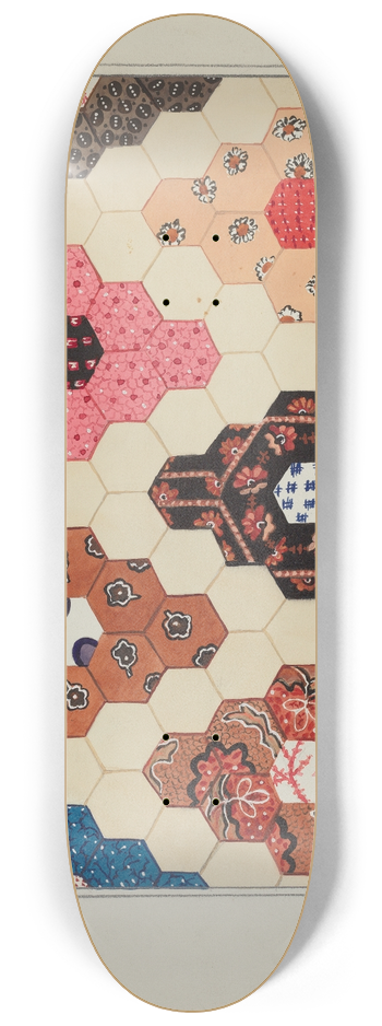 Ruth M. Barnes - Quilt (1 Section) 8.25 inch art skate deck