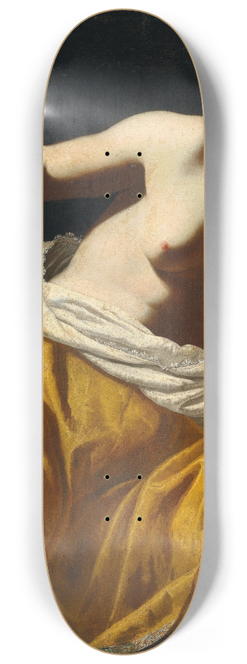 Artemisia Gentileschi - Lucretia 8.25 inch art skate deck
