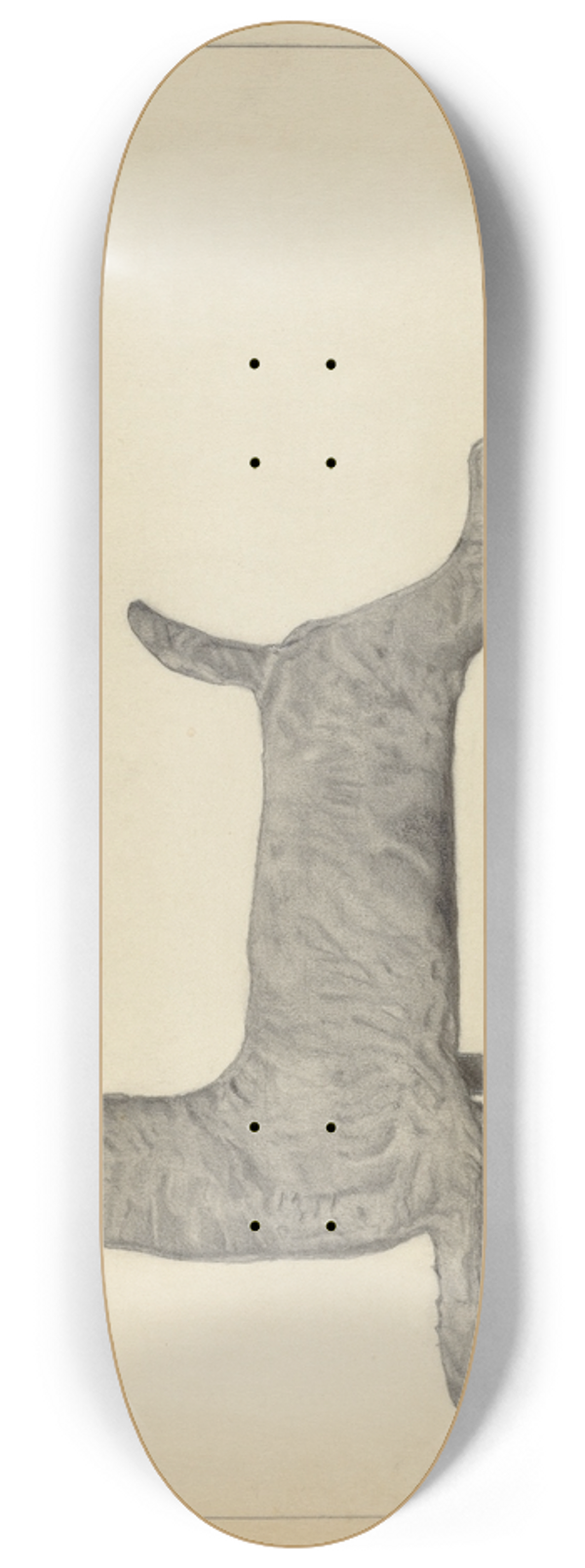 Salvatore Borrazzo - Deer Weather Vane 8.25 inch art skate deck