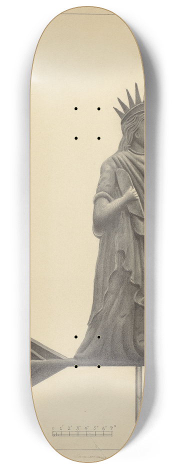 Salvatore Borrazzo - Weather Vane 8.25 inch art skate deck