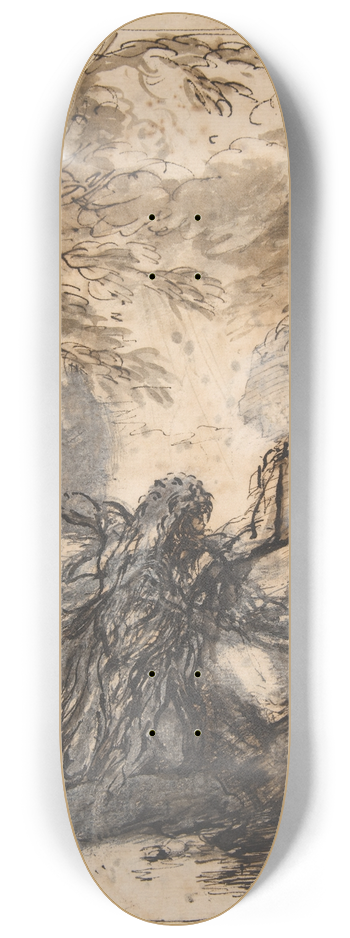 Salvator Rosa - St. Paul, Hermit 8.25 inch art skate deck