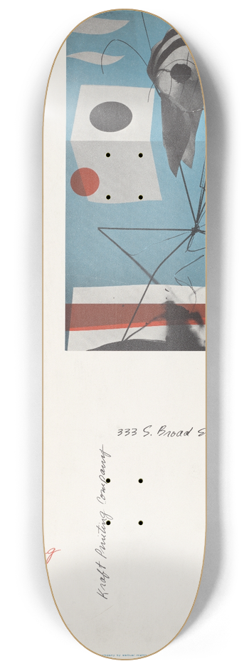 Sam Maitin - Imaginative printing 8.25 inch art skate deck