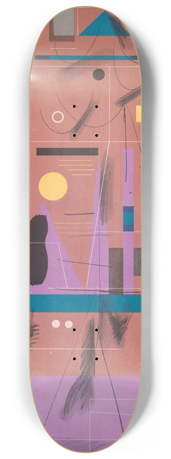 Sam Maitin - Speed, service, & superior printing 8.25 inch art skate deck