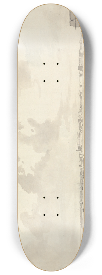 Samuel Davis - Fort William, Calcutta 8.25 inch art skate deck