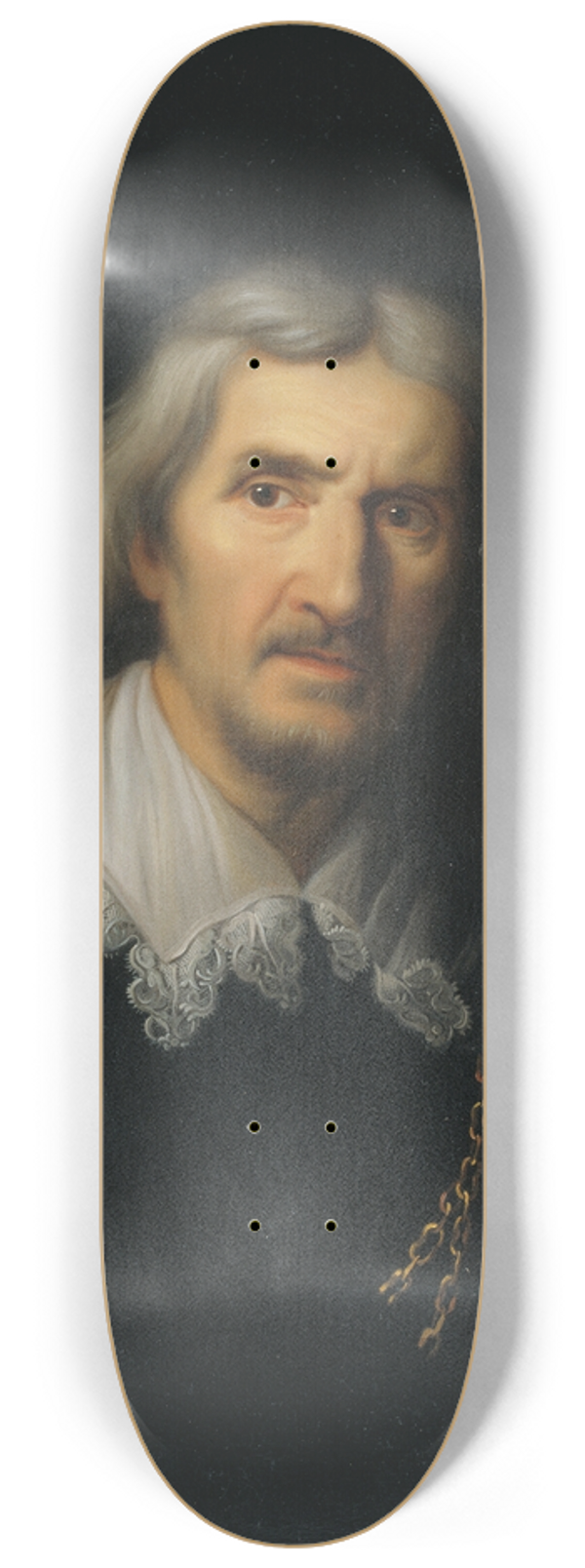 Samuel Hoffmann - Portrait of a Man 8.25 inch art skate deck